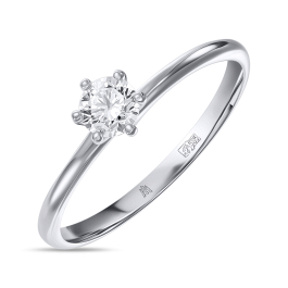 Кольцо с бриллиантом