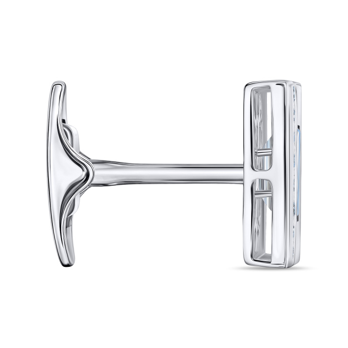 Запонки с бриллиантом - фото 2