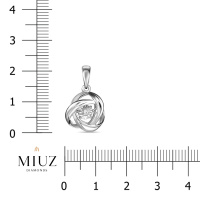 Подвеска с бриллиантом - фото 2 Подвеска с бриллиантом - фото 2