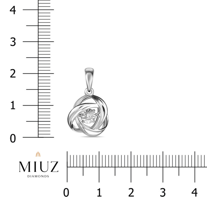 Подвеска с бриллиантом - фото 2 Подвеска с бриллиантом - фото 2