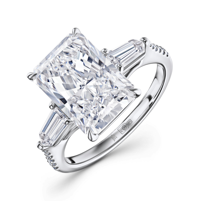 Кольцо с бриллиантом - фото 1