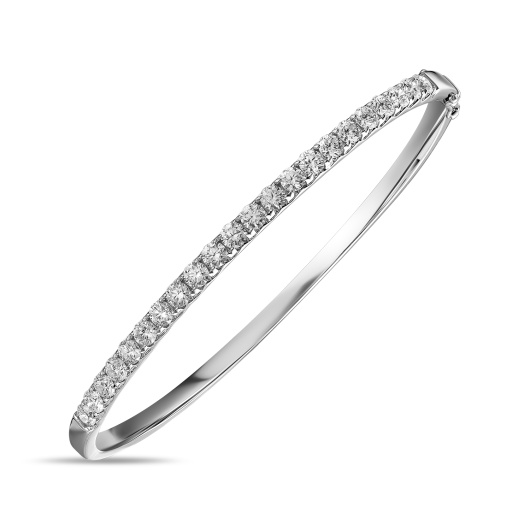 Браслет жесткий с бриллиантом