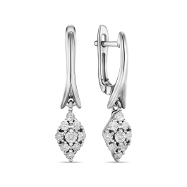 Серьги с бриллиантами