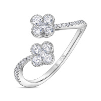 Кольцо с бриллиантами - фото 1 Кольцо с бриллиантами - фото 1