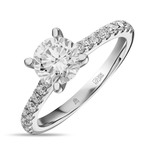 Кольцо с бриллиантом