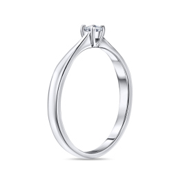 Кольцо с бриллиантом