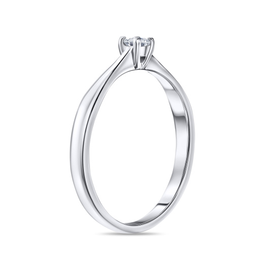 Кольцо с бриллиантом