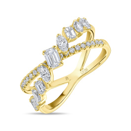 Кольцо с бриллиантами