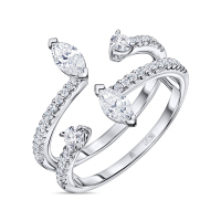 Кольцо с бриллиантами - фото 1