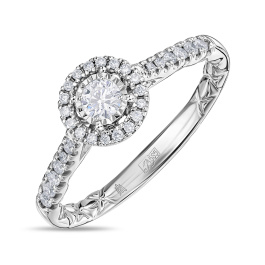 Кольцо с бриллиантом