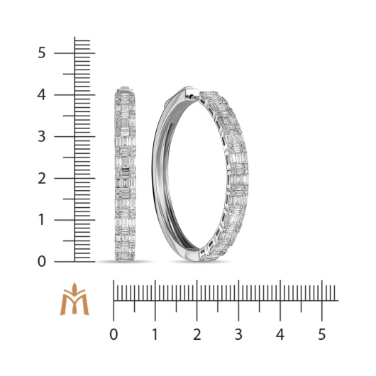 Серьги с бриллиантами