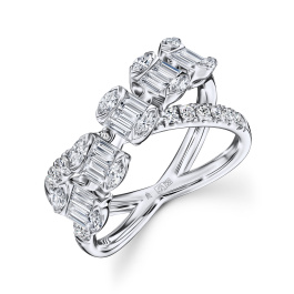 Кольцо с бриллиантами