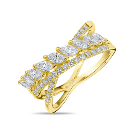 Кольцо с бриллиантами