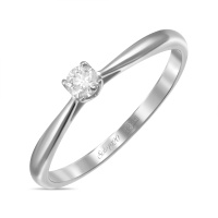 Кольцо с бриллиантом - фото 2