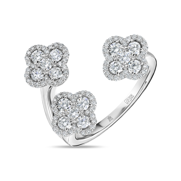 Кольцо с бриллиантами - фото 1 Кольцо с бриллиантами - фото 1