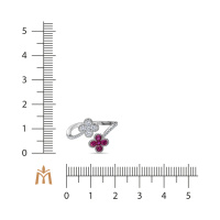 Кольцо с бриллиантами и рубинами - фото 2 Кольцо с бриллиантами и рубинами - фото 2