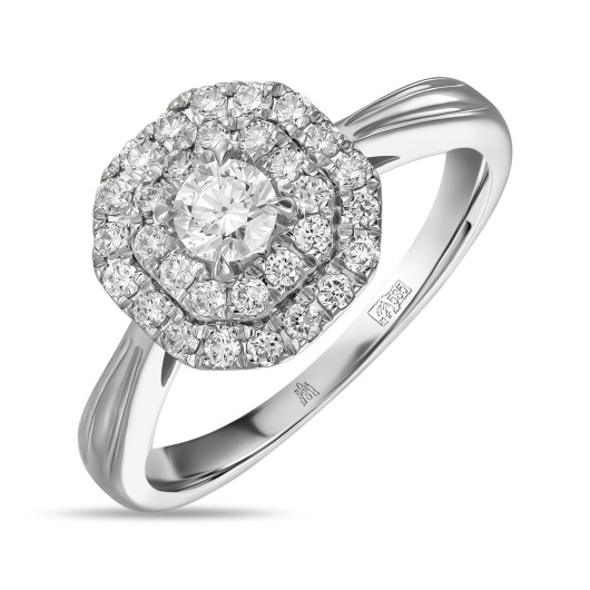 Кольцо с бриллиантом