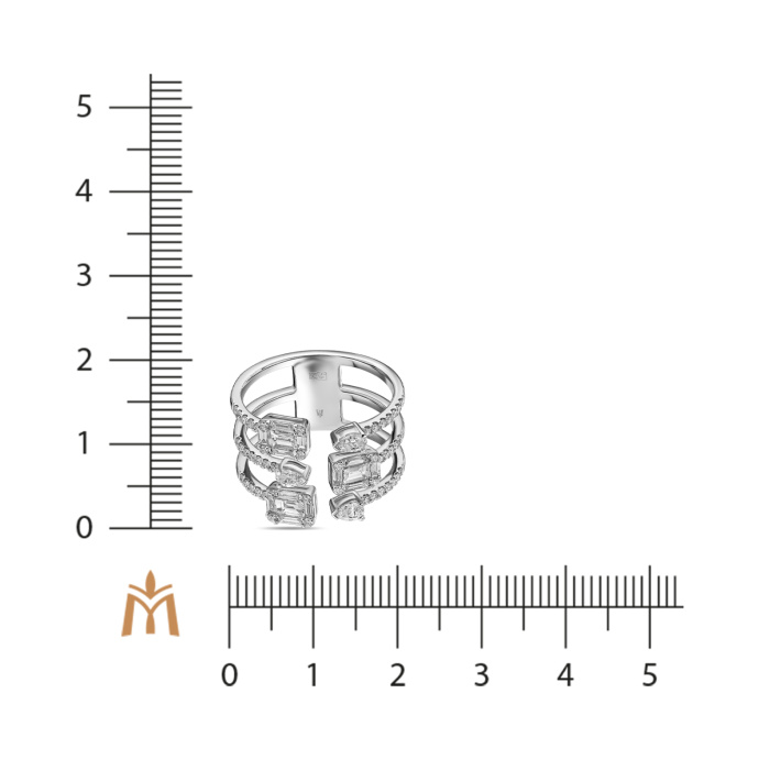 Кольцо с бриллиантами - фото 2