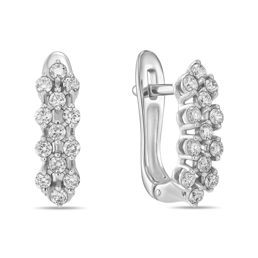 Серьги с бриллиантами