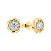 Серьги с бриллиантом - фото 1 Серьги с бриллиантом - фото 1