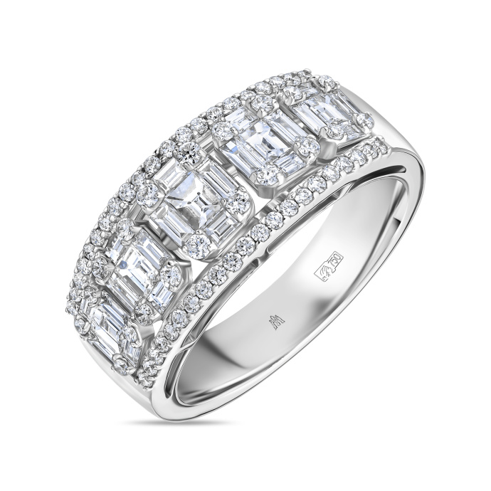 Кольцо с бриллиантами - фото 1 Кольцо с бриллиантами - фото 1