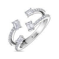 Кольцо с бриллиантами - фото 1 Кольцо с бриллиантами - фото 1