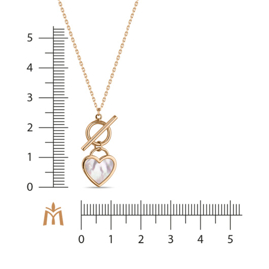 Колье с перламутром