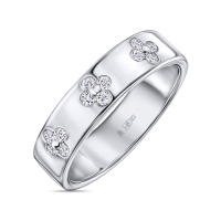 Кольцо с бриллиантами - фото 1