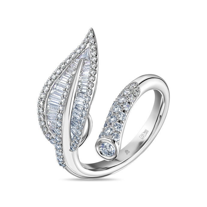 Кольцо с бриллиантами - фото 1 Кольцо с бриллиантами - фото 1