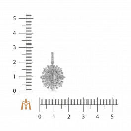 Подвеска с бриллиантом