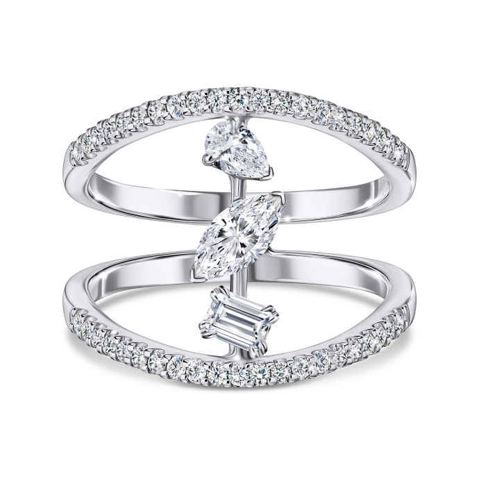 Кольцо с бриллиантами - фото 3 Кольцо с бриллиантами - фото 3