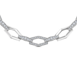 Колье с бриллиантом