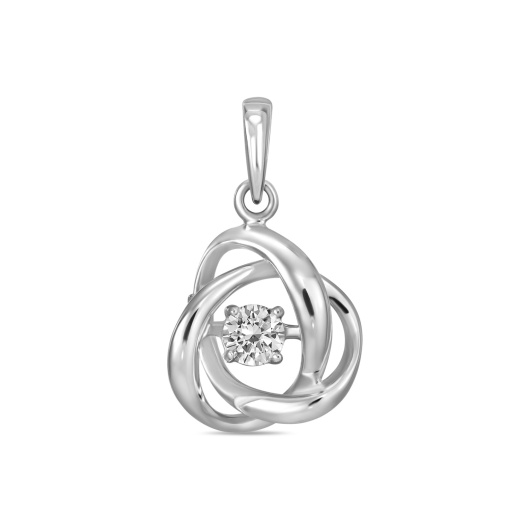 Подвеска с бриллиантом