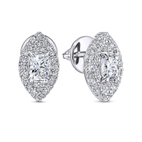 Серьги с бриллиантами - фото 1 Серьги с бриллиантами - фото 1