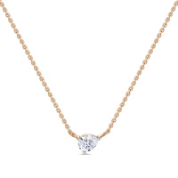 Колье с бриллиантом - фото 1