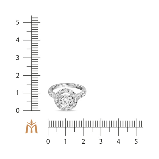 Кольцо с бриллиантами