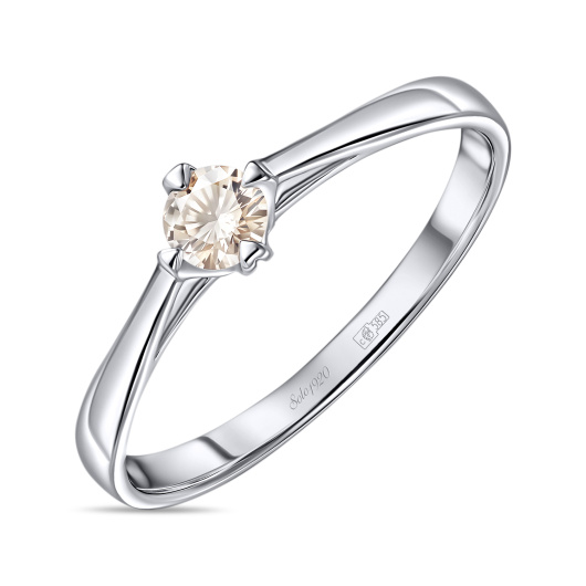 Кольцо с бриллиантом