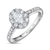 Кольцо с бриллиантами - фото 1 Кольцо с бриллиантами - фото 1