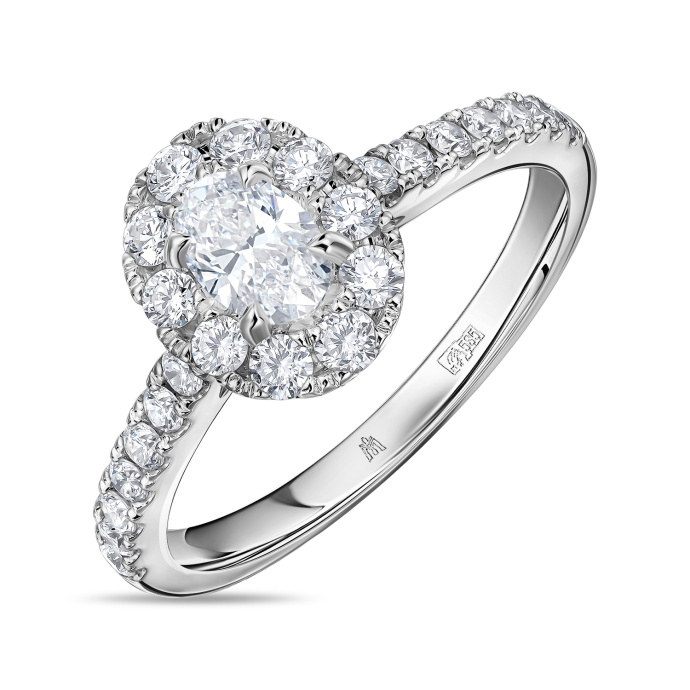 Кольцо с бриллиантами - фото 1 Кольцо с бриллиантами - фото 1