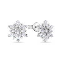 Серьги с бриллиантами - фото 1 Серьги с бриллиантами - фото 1