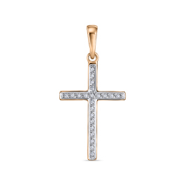 Крест с бриллиантами