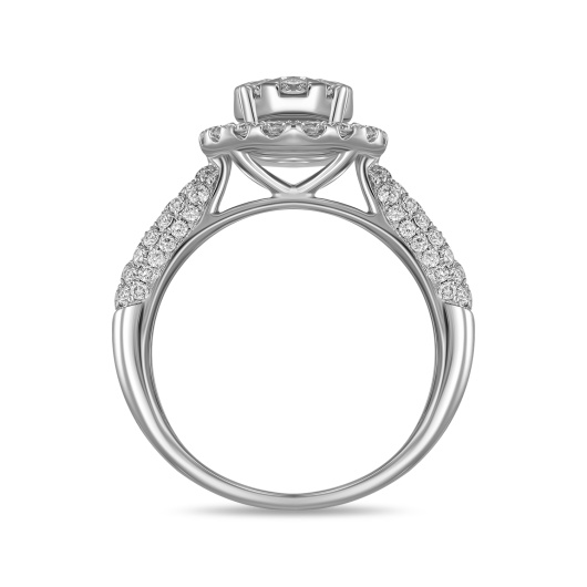 Кольцо с бриллиантом