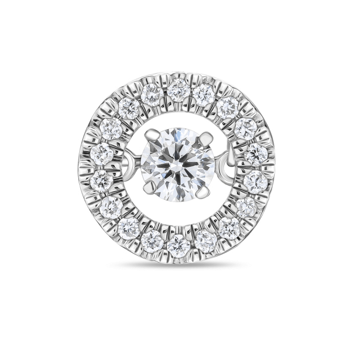 Подвеска с бриллиантами - фото 2