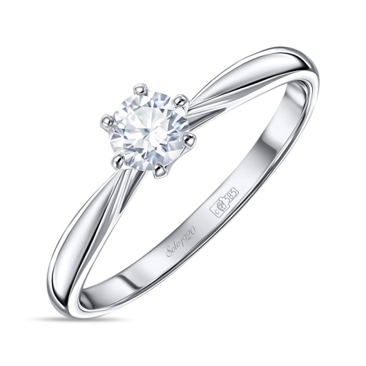 Кольцо с бриллиантом