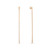 Серьги с бриллиантами - фото 1 Серьги с бриллиантами - фото 1