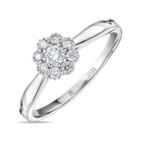 Кольцо с бриллиантами - фото 1 Кольцо с бриллиантами - фото 1