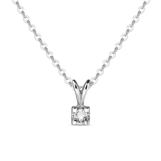 Колье с бриллиантом