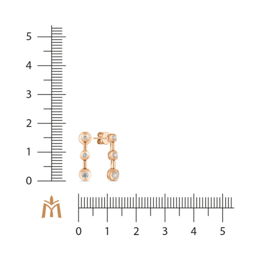 Серьги с бриллиантами