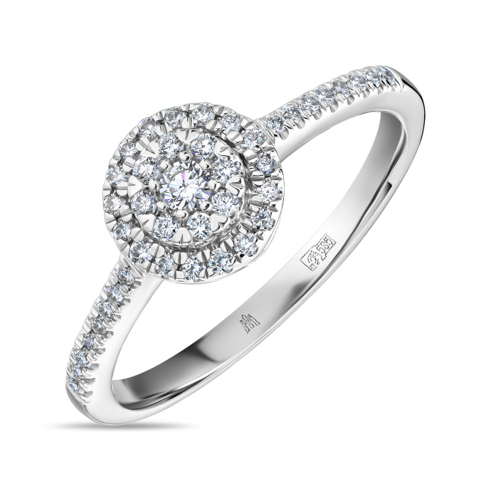 Кольцо с бриллиантом - фото 1 Кольцо с бриллиантом - фото 1