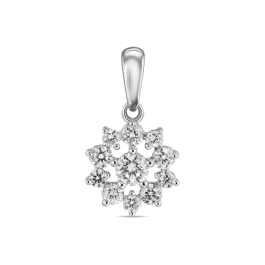 Подвеска с бриллиантом